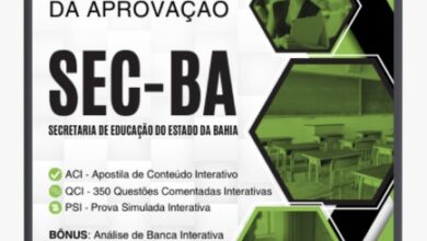 Prepare-se: Combo SEC BA 2026 para Técnico Administrativo Nível Médio!