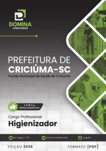 Transforme a Limpeza com a Apostila Higienizador Criciúma SC 2026: Garanta Qualidade!