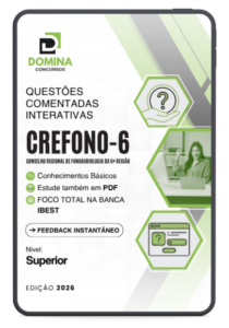 1000 Questões Comentadas CREFONO 6/2026: Nível Superior – Instituto Ibest