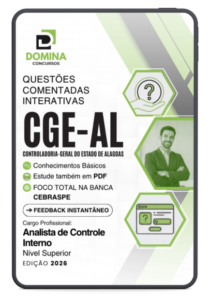 1400 Questões Comentadas para o Concurso CGE AL 2026: Analista de Controle Interno