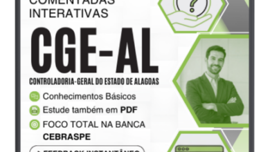 1400 Questões Comentadas para o Concurso CGE AL 2026: Analista de Controle Interno