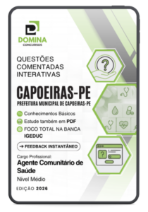 800 Questões Comentadas para Agente Comunitário de Saúde – Capoeiras PE 2026 | IGEDUC