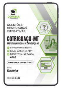 800 Questões Comentadas para Nível Superior – Cotriguaçu MT 2026 | Aigle Soluções