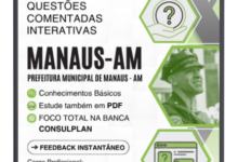 900 Questões Comentadas para Guarda Civil Municipal de Manaus AM – Concurso 2026 900 Questões Comentadas para Guarda Civil Municipal de Manaus AM – Concurso 2026