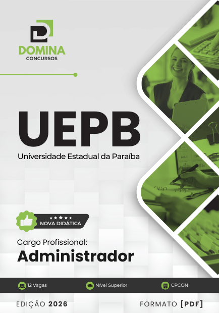Apostila Administrador UEPB 2026: Conteúdo Completo para Sucesso Acadêmico