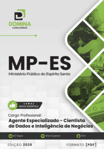 Apostila Completa para Analista Cientista de Dados – MP ES 2026: Guia de Estudo