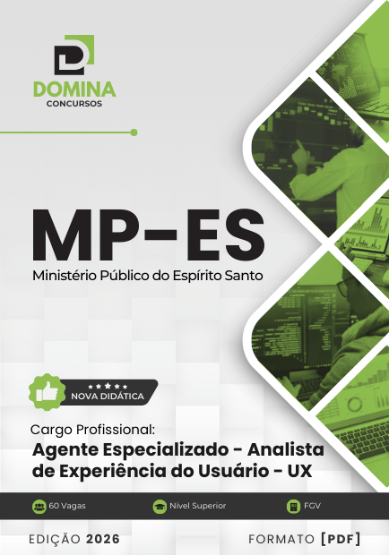 Apostila Completa para Analista de Experiência do Usuário (UX) – MP ES 2026