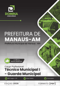 Apostila Completa para Concurso da Guarda Civil Municipal de Manaus – 2026
