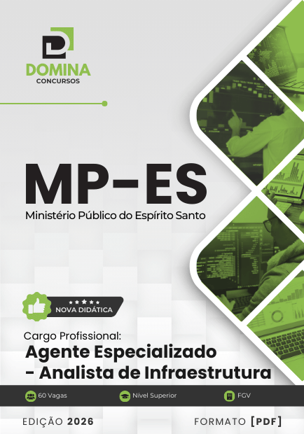 Apostila Completa para o Concurso de Analista de Infraestrutura MP ES 2026