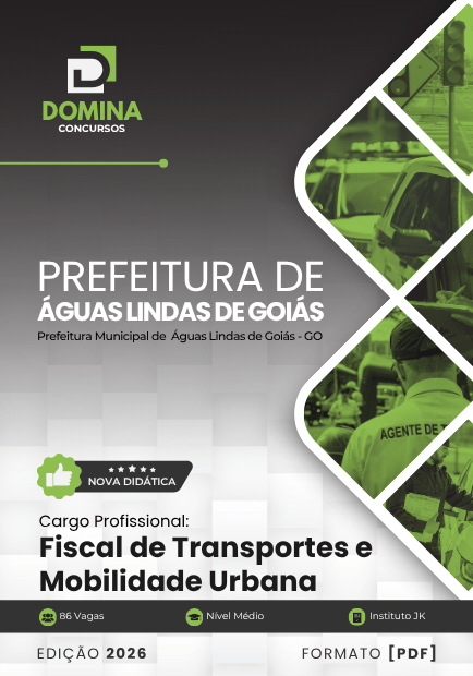 Apostila Fiscal de Transportes Urbanos de Águas Lindas, Goiás – 2026: Diretrizes e Normas