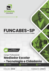 Apostila Mediador Escolar: Tecnologia e Cidadania – FUNCABES SP 2026