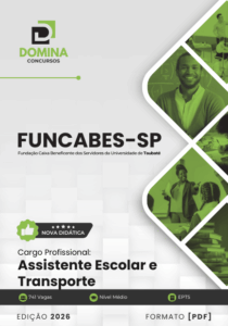 Apostila Professional: Assistente Escolar e Transporte FUNCABES SP 2026