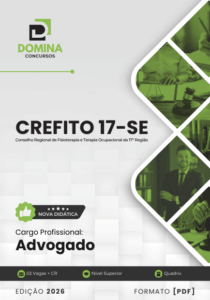 Apostila Profissional para Advogados: CREFITO 17 – SE 2026