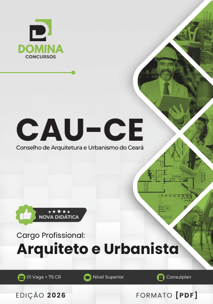 Apostila Profissional para Arquitetos e Urbanistas do CAU-CE 2026: Guia Completo