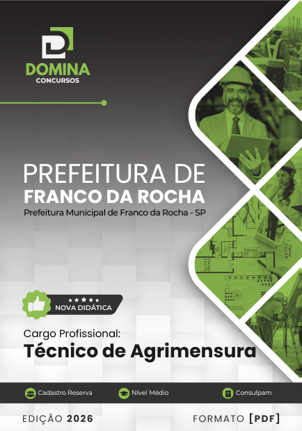 Apostila Técnica de Agrimensura – Franco da Rocha, SP – Edição 2026