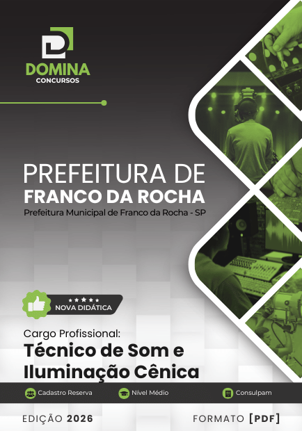 Apostila Técnica de Som e Iluminação – Franco da Rocha SP 2026: Guia Completo