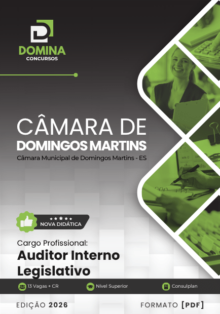 Apostila de Auditoria Interna Legislativa: Câmara Domingos Martins-ES 2026