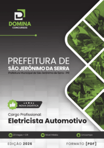 Apostila de Eletricista Automotivo – São Jerônimo da Serra PR 2026: Guia Completo