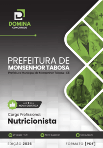 Apostila de Nutrição para Profissionais: Monsenhor Tabosa, CE 2026