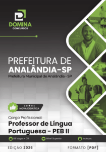 Apostila de Português para Professores: Analândia SP 2026 – Guia Completo e Atualizado