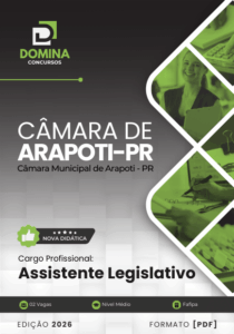 Apostila do Assistente Legislativo – Câmara de Arapoti PR 2026: Guia Completo