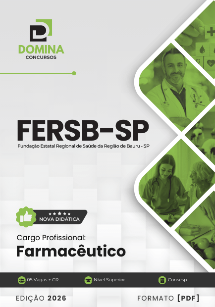 Apostila do Farmacêutico FERSB SP 2026: Conteúdo Completo e Atualizado