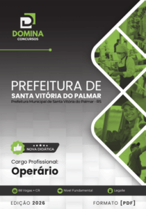 Apostila do Operário de Santa Vitória do Palmar – Orientações e Informações 2026