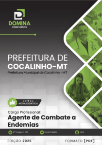 Apostila para Agentes de Combate a Endemias – Cocalinho MT 2026