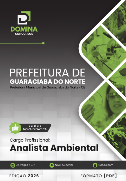 Apostila para Analista Ambiental: Guaraciaba do Norte – CE 2026