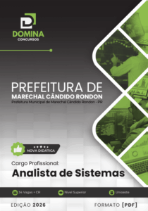 Apostila para Analista de Sistemas em Marechal Cândido Rondon – PR 2026