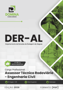Apostila para Assessor Técnico Rodoviário em Engenharia Civil – DER AL 2026