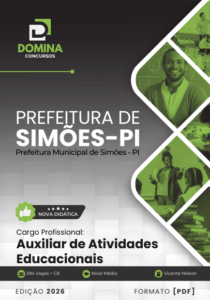 Apostila para Auxiliar de Atividades Educacionais – Simões, PI 2026: Guia Completo