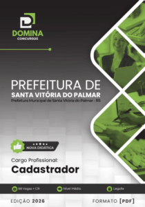 Apostila para Cadastrador: Santa Vitória do Palmar – Orientações 2026