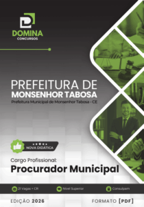 Apostila para Concurso de Procurador Municipal – Monsenhor Tabosa, CE 2026