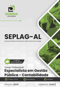 Apostila para Especialista em Gestão de Contabilidade – SEPLAG AL 2026