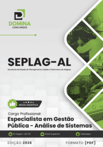 Apostila para Especialista em Gestão e Análise de Sistemas SEPLAG AL 2026