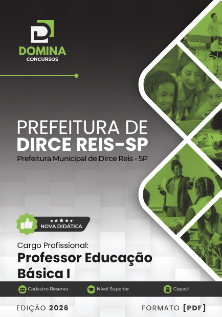 Apostila para Professores de Educação Básica Dirce Reis – SP 2026: Guia Completo
