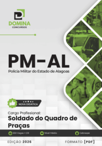 Apostila para Soldado de Praça da PM AL – Concurso 2026