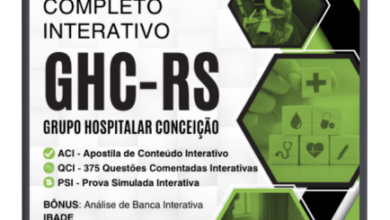 Curso Completo Interativo de Auxiliar Geral – GHC RS 2026 (FUNDATEC): Inscrições Abertas