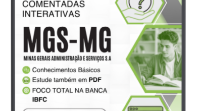 Descubra 500 Questões Comentadas MGS MG 2026: Prepare-se para o IBFC!
