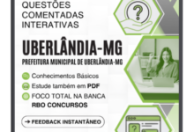 Descubra 500 Questões Comentadas para Concursos em Uberlândia MG 2026! Descubra 500 Questões Comentadas para Concursos em Uberlândia MG 2026!