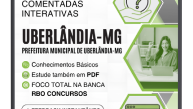 Descubra 500 Questões Comentadas para Concursos em Uberlândia MG 2026! Descubra 500 Questões Comentadas para Concursos em Uberlândia MG 2026!
