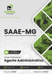 Descubra o que a Apostila Agente Administrativo SAAE Passos MG 2026 Revela!