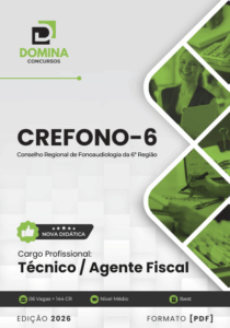 Descubra os Segredos da Apostila Técnico Agente Fiscal CREFONO 6 – 2026!