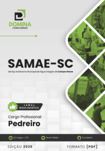 Domine a Construção: Apostila Pedreiro SAMAE Campos Novos SC 2026 ao Seu Alcance!
