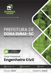 Domine a Engenharia Civil: Apostila Completa Dona Emma SC 2026 para Seu Sucesso!