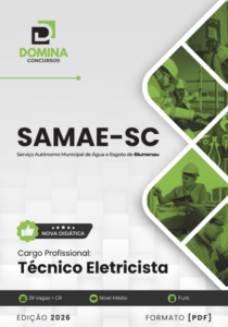 Domine a Profissão: Apostila Técnico Eletricista SAMAE Blumenau SC 2026!