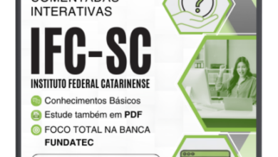 Domine o Concurso IFC SC 2026: 500 Questões Comentadas para Nível Superior! Domine o Concurso IFC SC 2026: 500 Questões Comentadas para Nível Superior!