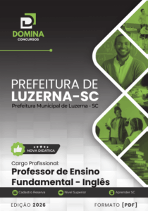 Domine o Inglês com a Apostila do Professor de Luzerna SC 2026: Seu Futuro Começa Aqui!