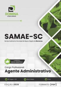 Prepare-se para o Sucesso: Apostila Agente Administrativo SAMAE Blumenau SC 2026!